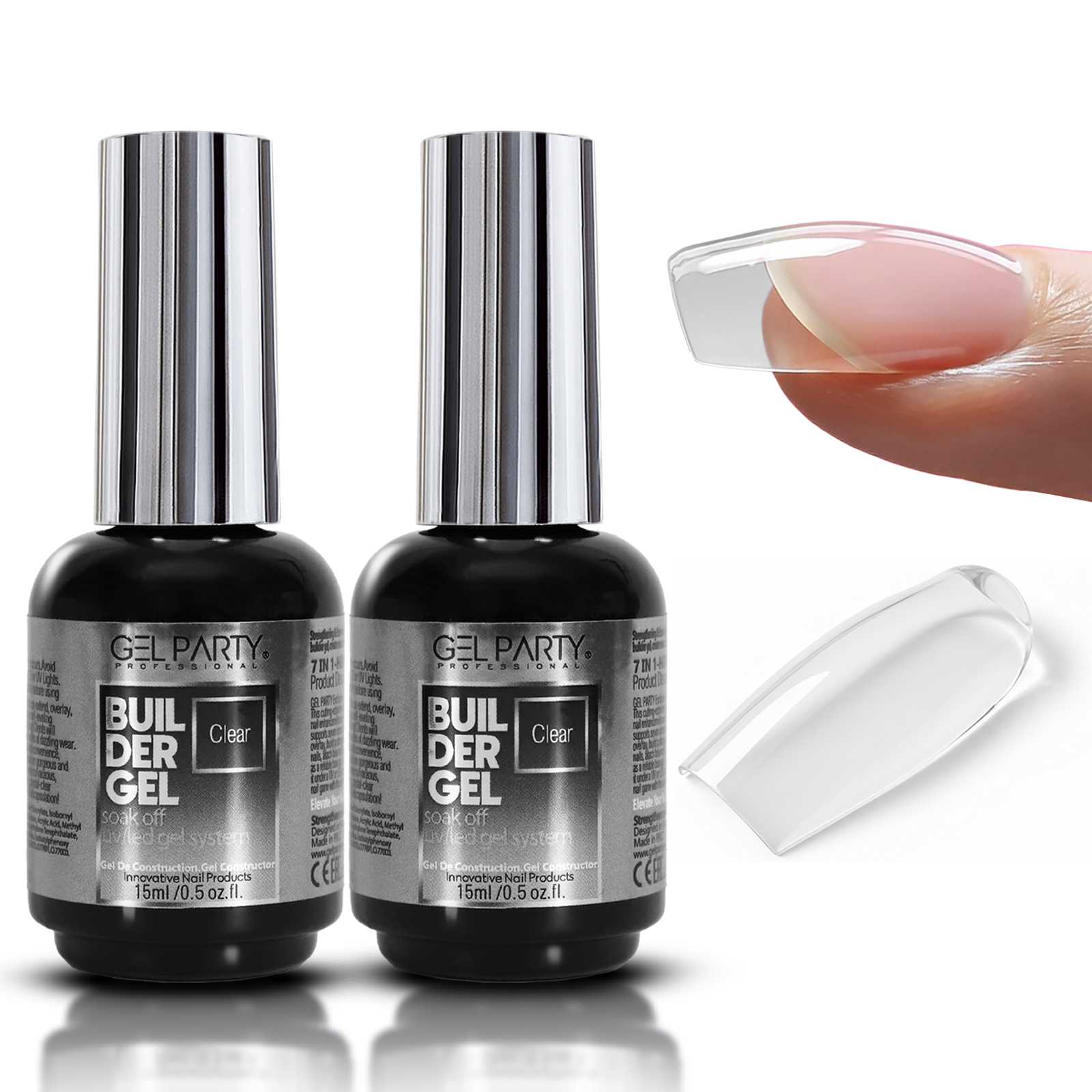 Gelparty Builder Nail Gel 7-in-1 – HEMA-Free Strengthening Gel